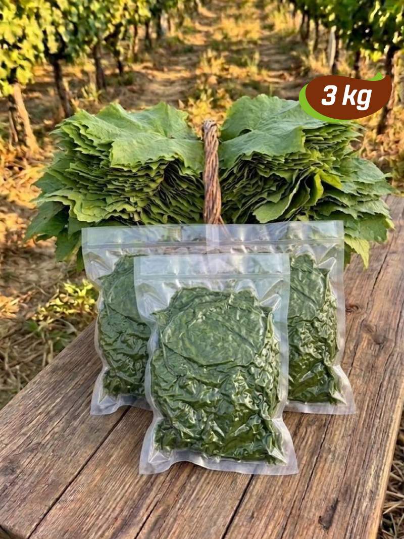 Vakumlu Taze Asma Yaprak 3 kg.