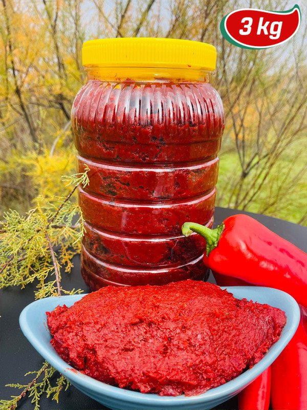 Ev Yapımı Biber Salçası 3 kg